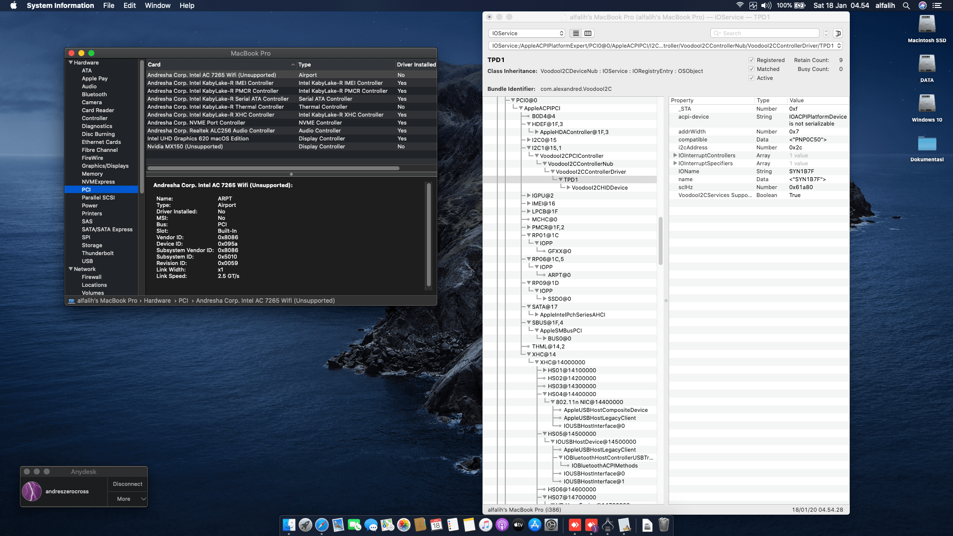 Acer Swift 3 SF314 54G 88EF [KabyLake R   Intel UHD 620 + I2C] 9